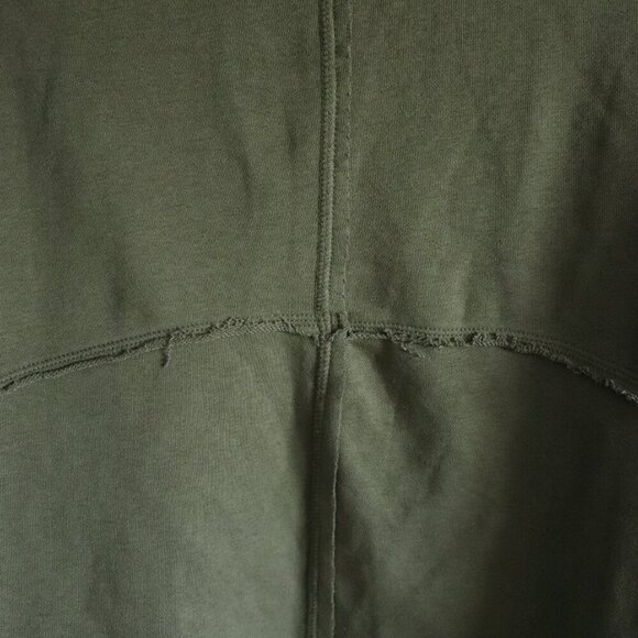 Kismet Women's Green Sz S 1/4 Zip Luxury Pullover Long Sleeve Sweatshirt Sweater - Picture 7 of 11